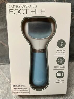 New Velvety Smooth Express Pedi Foot File for Hard Skin Removal Callous Wet/Dry
